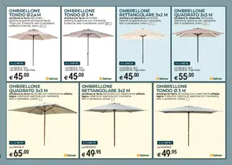 Anteprima del volantino Catalogo Ombrelloni - Gazebo Brico OK	 valido a partire dal 03.03.2025 | Pagina: 2
