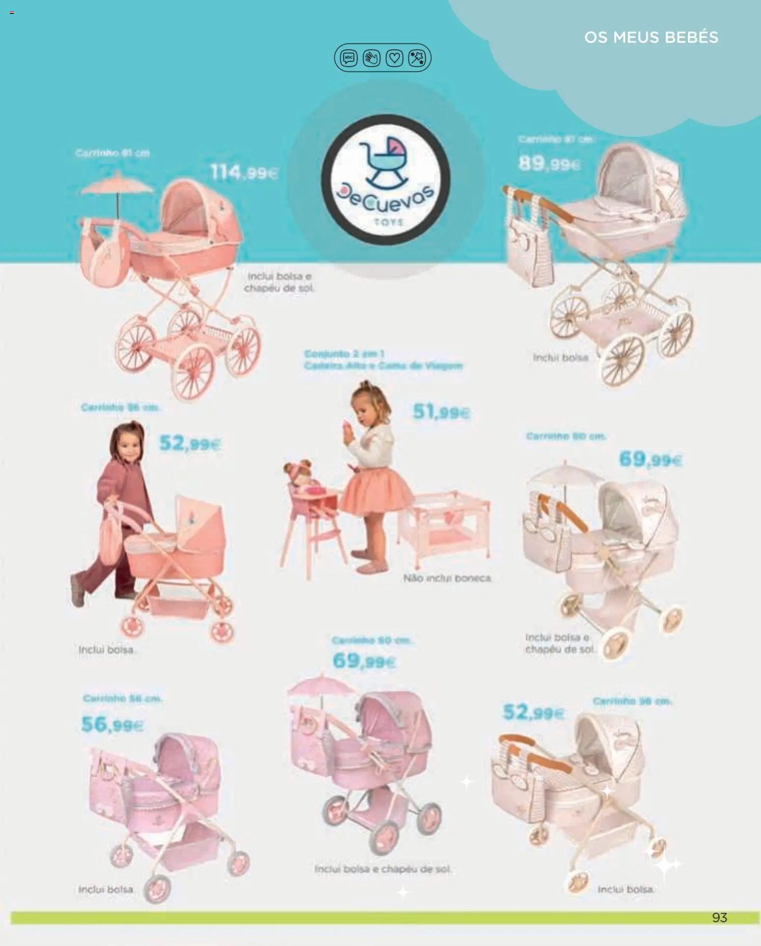 El Corte Ingles folheto │ válido de 11.11.2025 | Página: 93 | Produtos: Chapéu, Bolsa, Cama