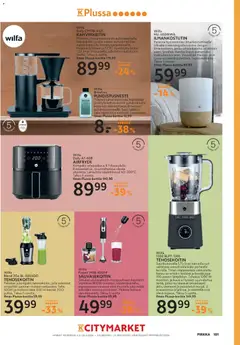 K-Supermarket-mainoslehti voimassa 04.02.2026 alkaen | Sivu: 101 | Tuotteet: Kahvinkeitin, Sauvasekoitin, Siemenet, Tehosekoitin