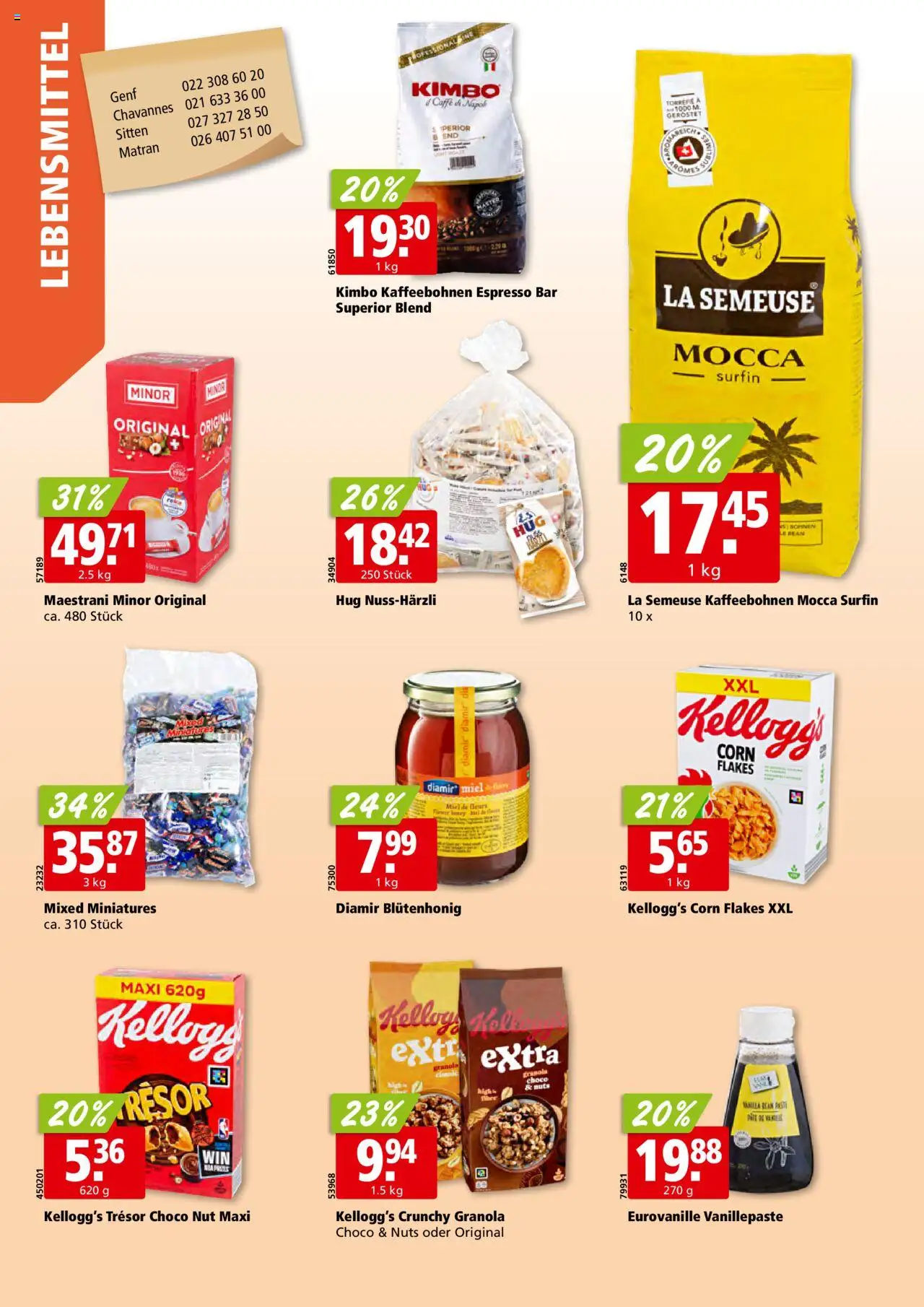 Aligro Aktionen - Chavannes, Matran, Genf, Sitten ab 02.06.2025 | Seite: 18