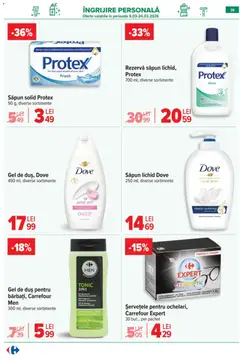 Ofertele Carrefour valabile de la 18.03.2026 | Pagină: 46 | Produse: Serum, Apă micelară, Apă