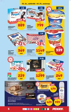 MILLI KRÉMTÚRÓ 0% HOZZÁADOTT CUKOR, 3-féle, 90 g, 2767 Ft/kg - amely érvényes a következő dátumtól: 26.03.2026 | Oldal: 7