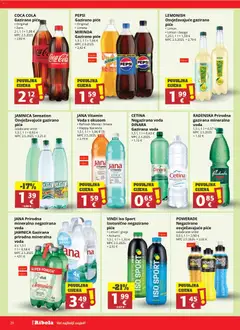 Katalog Ribola - Pregled kataloga iz trgovine Ribola, vrijedi od 25.03.2026 | Stranica: 20 | Proizvodi: Coca cola, Radenska, Limun, Bazga