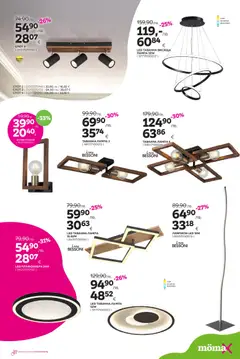 Преглед на Mömax брошура - Офертите са валидни от 03.11.2025 | Страница: 16 | Продукти: Плафониера, Лампа