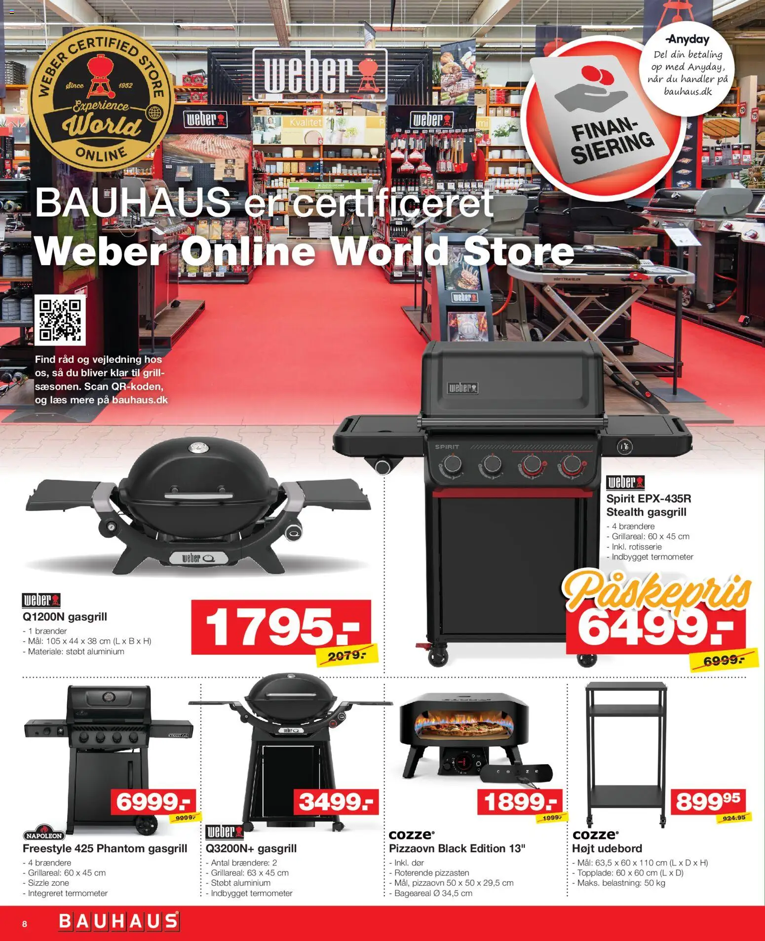 Bauhaus tilbudsavis – gyldig fra 27.03.2026 | Side: 8 | Produkter: Termometer, Grill