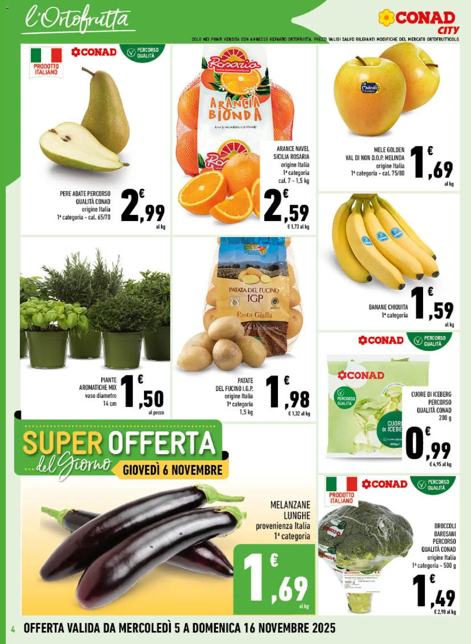 Volantino Conad del 05.11.2025 | Pagina: 4