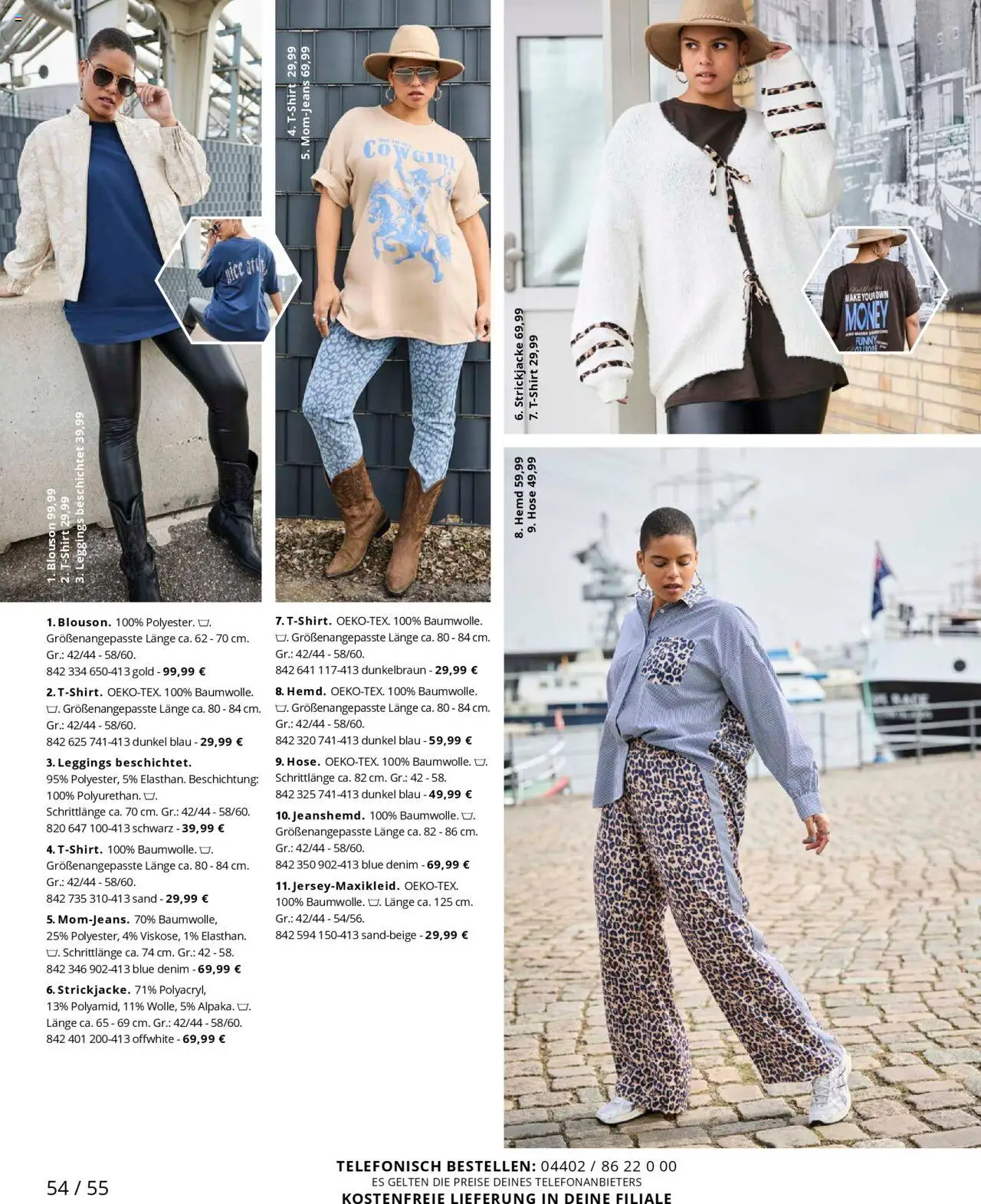 Ulla Popken akciós ujság - amely érvényes a következő dátumtól: 01.07.2025 | Oldal: 54 | Termékek: Leggings