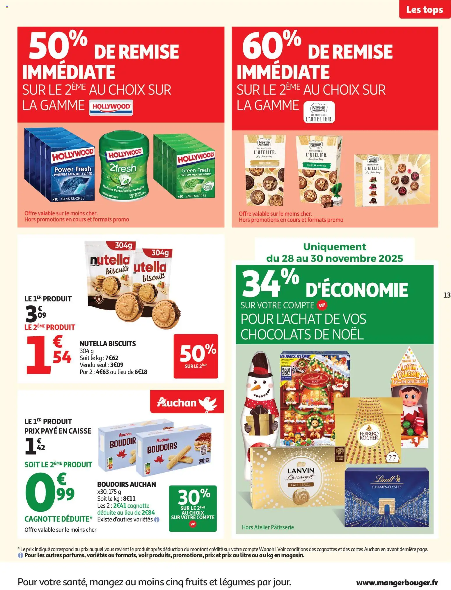 {H1} | Page: 13 | Produits: Chocolats de noël, Parfum, Lindt, Biscuits