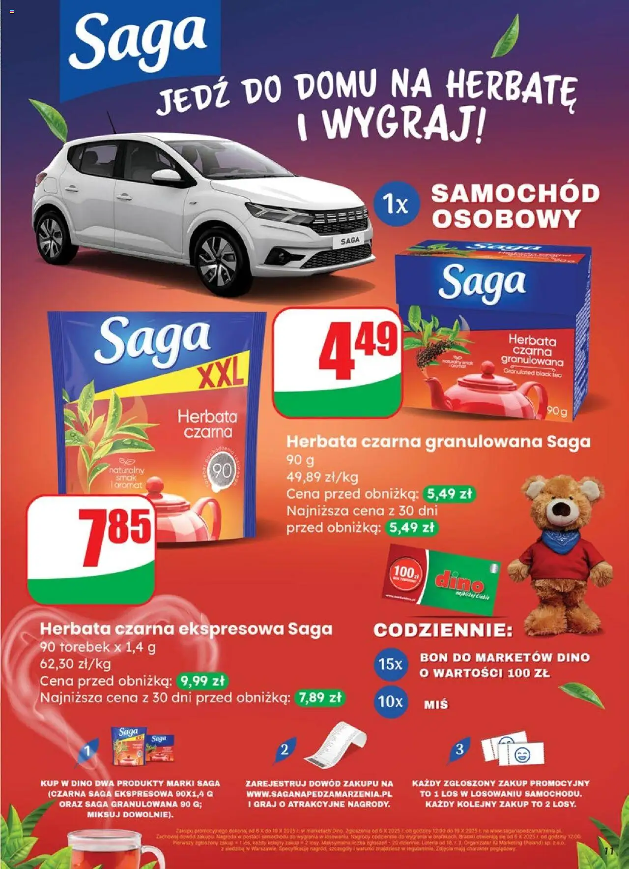 Dino Gazetka od 08.10.2025 | Strona: 11 | Produkty: Herbata