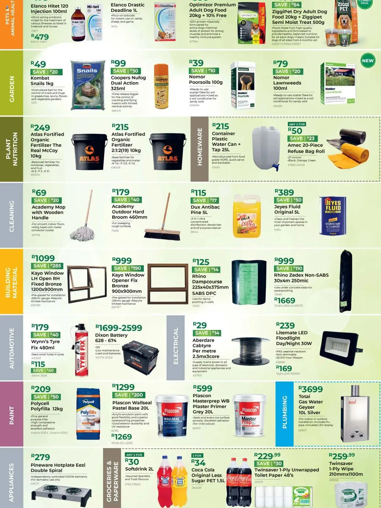 Agrimark Philippi Relaunch Deals  │ valid from 28.08.2025 | Page: 2 | Products: Bag, Plaster primer, Plaster, Vegetables