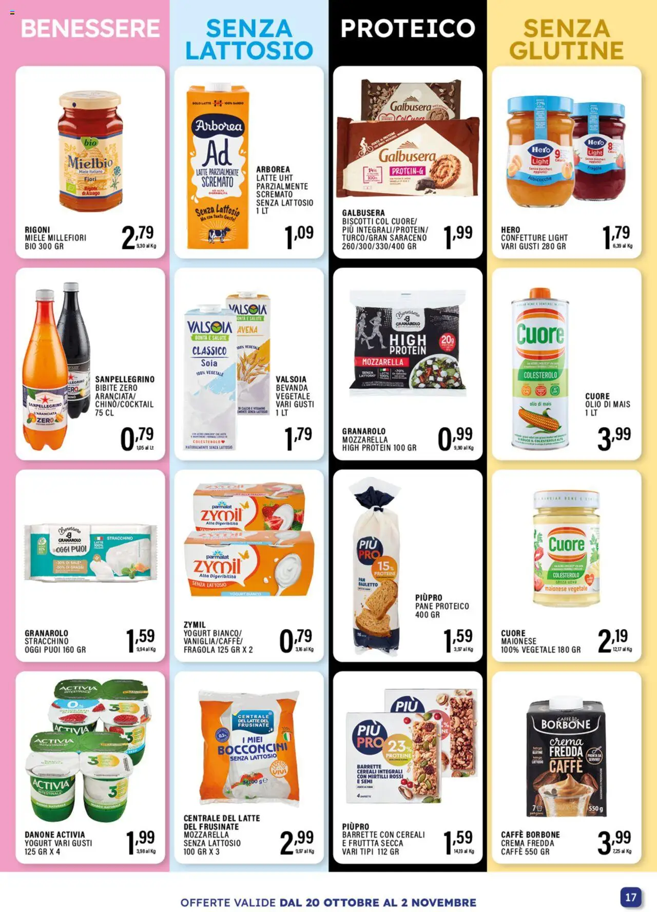 Volantino GECOP del 20.10.2025 | Pagina: 17 | Prodotti: Crema, Yogurt, Uova, Albicocche