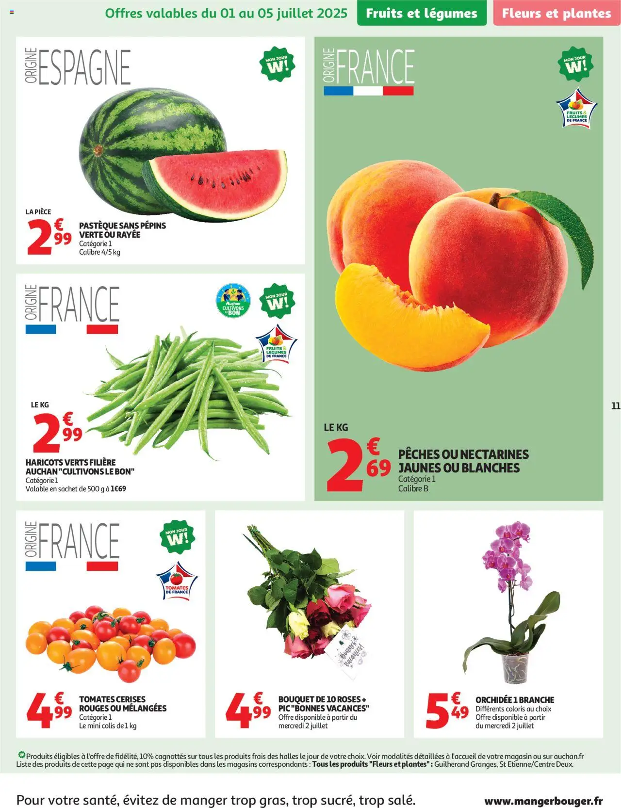  | Page: 11 | Produits: Pastèque, Plantes, Orchidée, Tomates