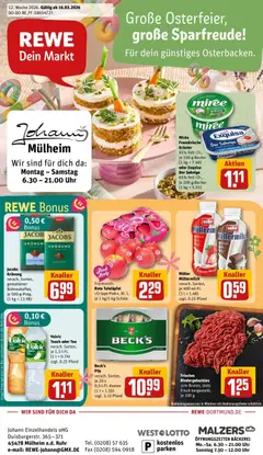 Rewe Prospekt Mülheim An Der Ruhr	 ab 15.03.2026 gültig
