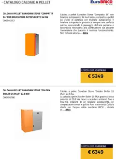 Anteprima del volantino Eurobrico Caldaie catalogo valido a partire dal 23.07.2025 | Pagina: 9 | Prodotti: Pellet, Caldaia