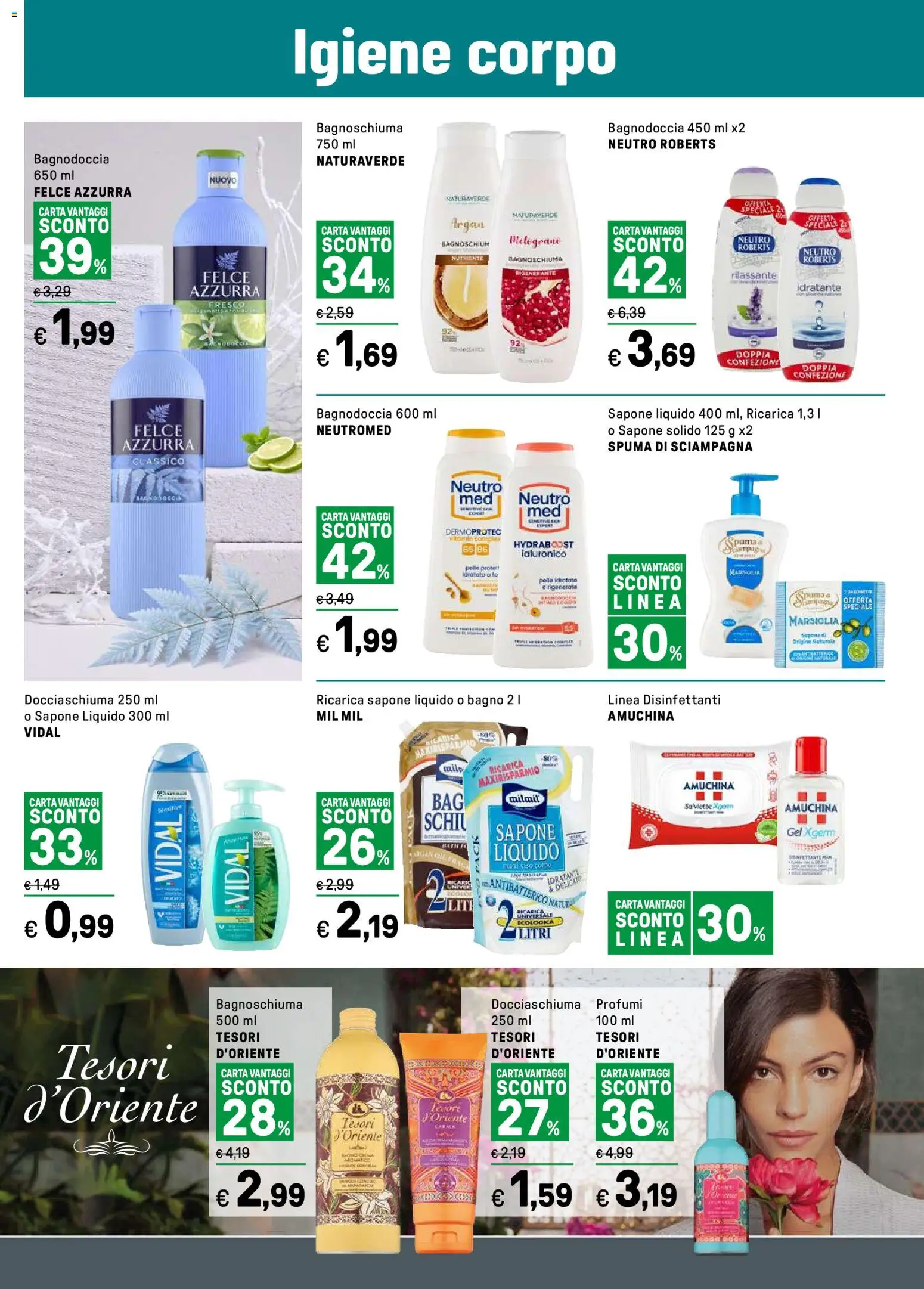 Volantino Iper del 19.01.2026 | Pagina: 8 | Prodotti: Sapone, Bagnoschiuma, Bagno