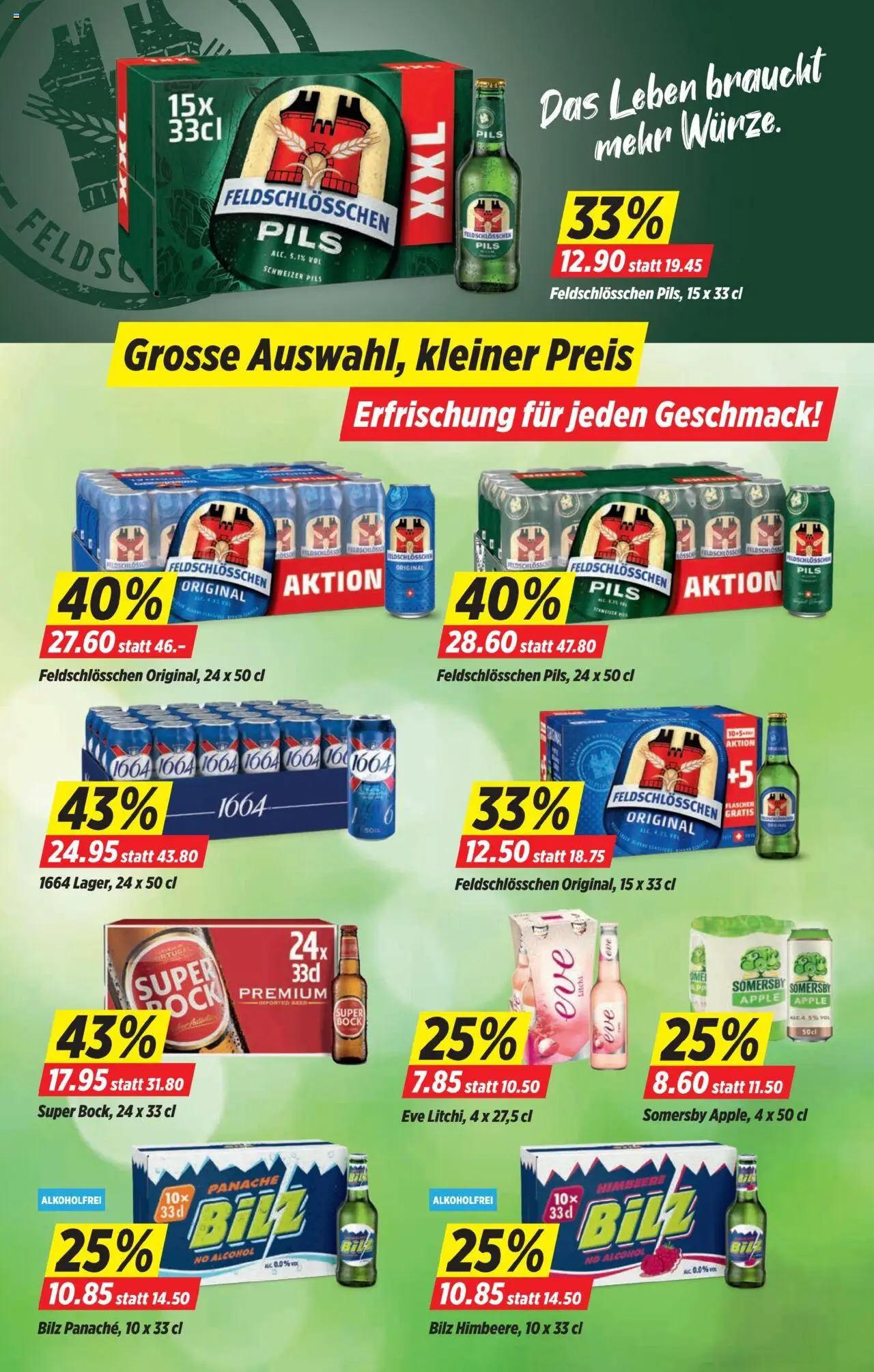 Denner Aktionen ab 17.06.2025 | Seite: 18 | Produkte: Rock, Pils, Himbeere, Apple