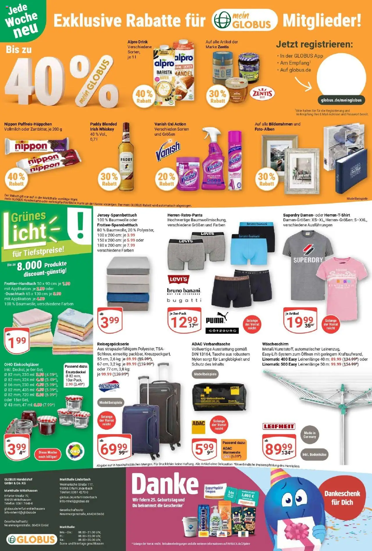 Globus prospekt Mittelhausen	 - gültig ab dem 29.06.2025 | Seite: 35 | Produkte: T-Shirt, Bilderrahmen, Whiskey, Telefon