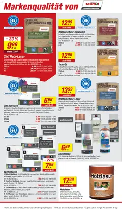 Toom Baumarkt Prospekt 	 ab 14.03.2026 gültig | Seite: 12 | Produkte: Gartenmöbel, Tür