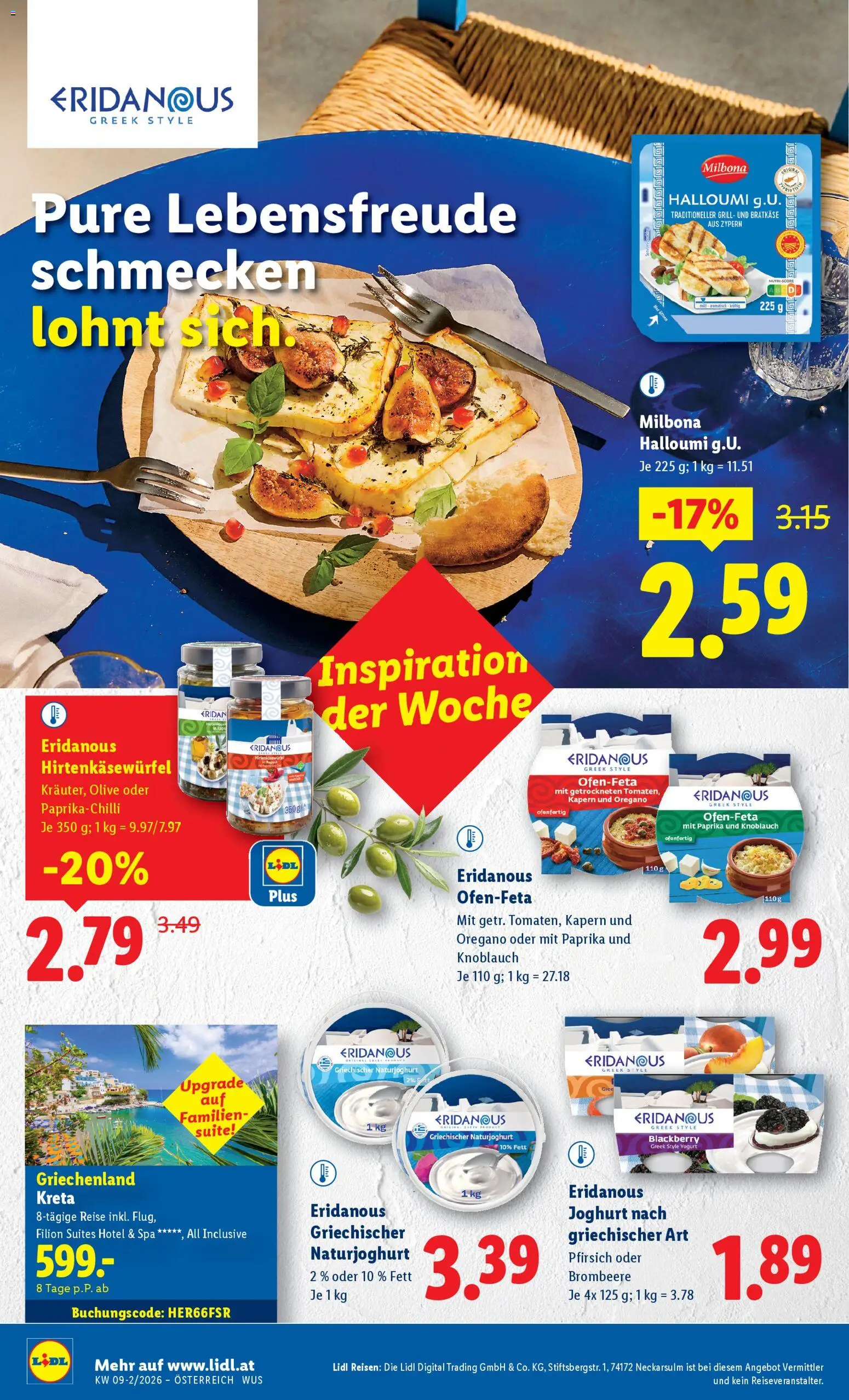 Lidl Flugblatt - Oberpullendorf, Güssing, Oberwart gültig ab 26.02.2026 | Seite: 14 | Produkte: Knoblauch, Pfirsich, Grill, Joghurt