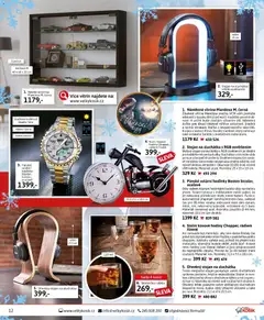 Náhled letáku Velký Košík katalog prosinec 2025 od 01.12.2025 | Strana: 12 | Produkty: Sklenička, Hodiny, Vitrína, Pouzdro