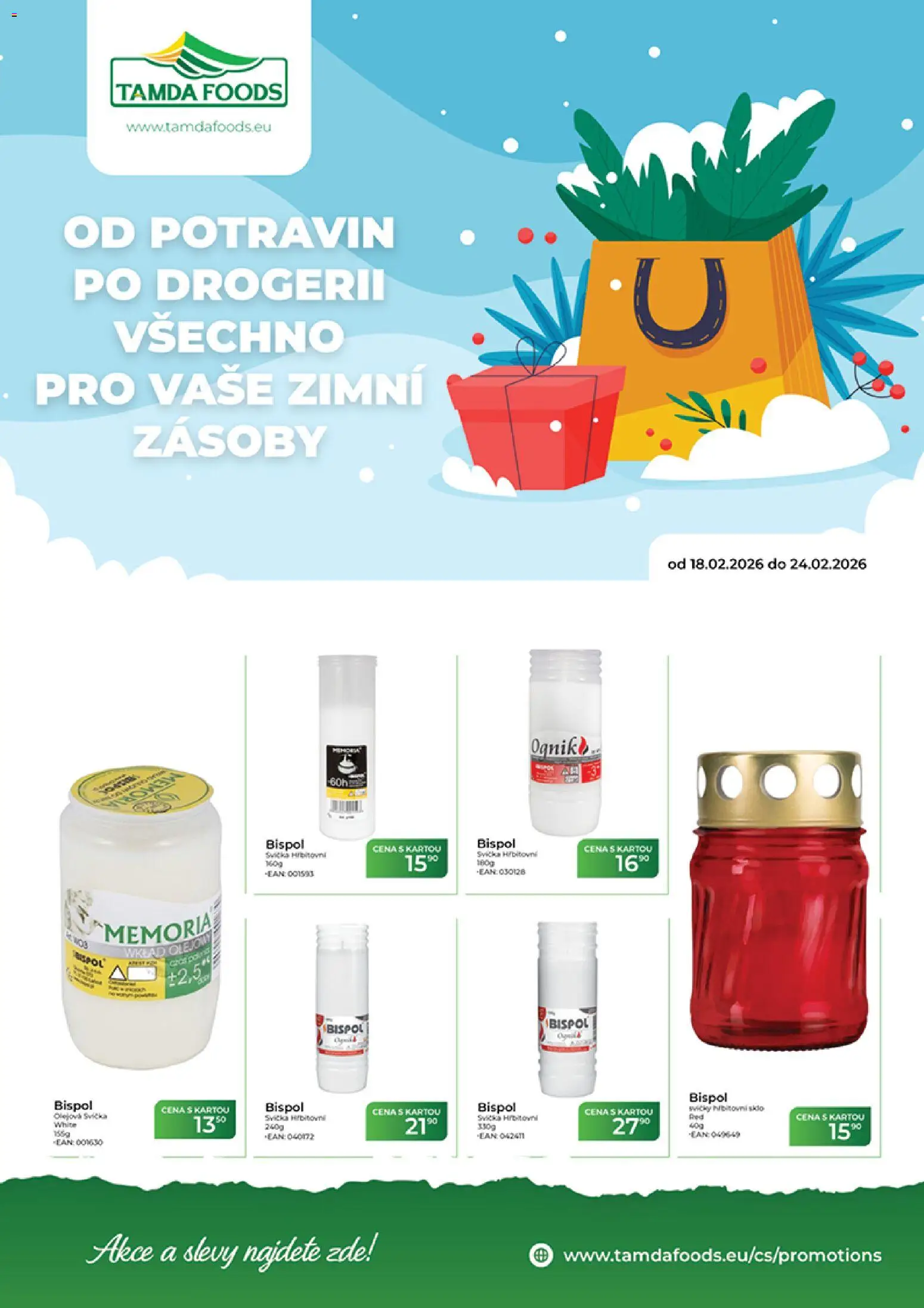 Tamda Foods leták od 18.02.2026 | Strana: 1