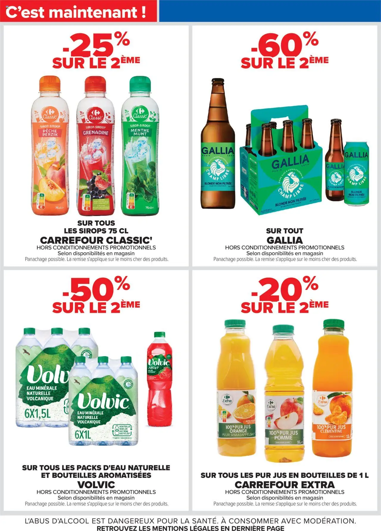 {H1} | Page: 33 | Produits: Volvic, Menthe, Orange, Eau minérale naturelle