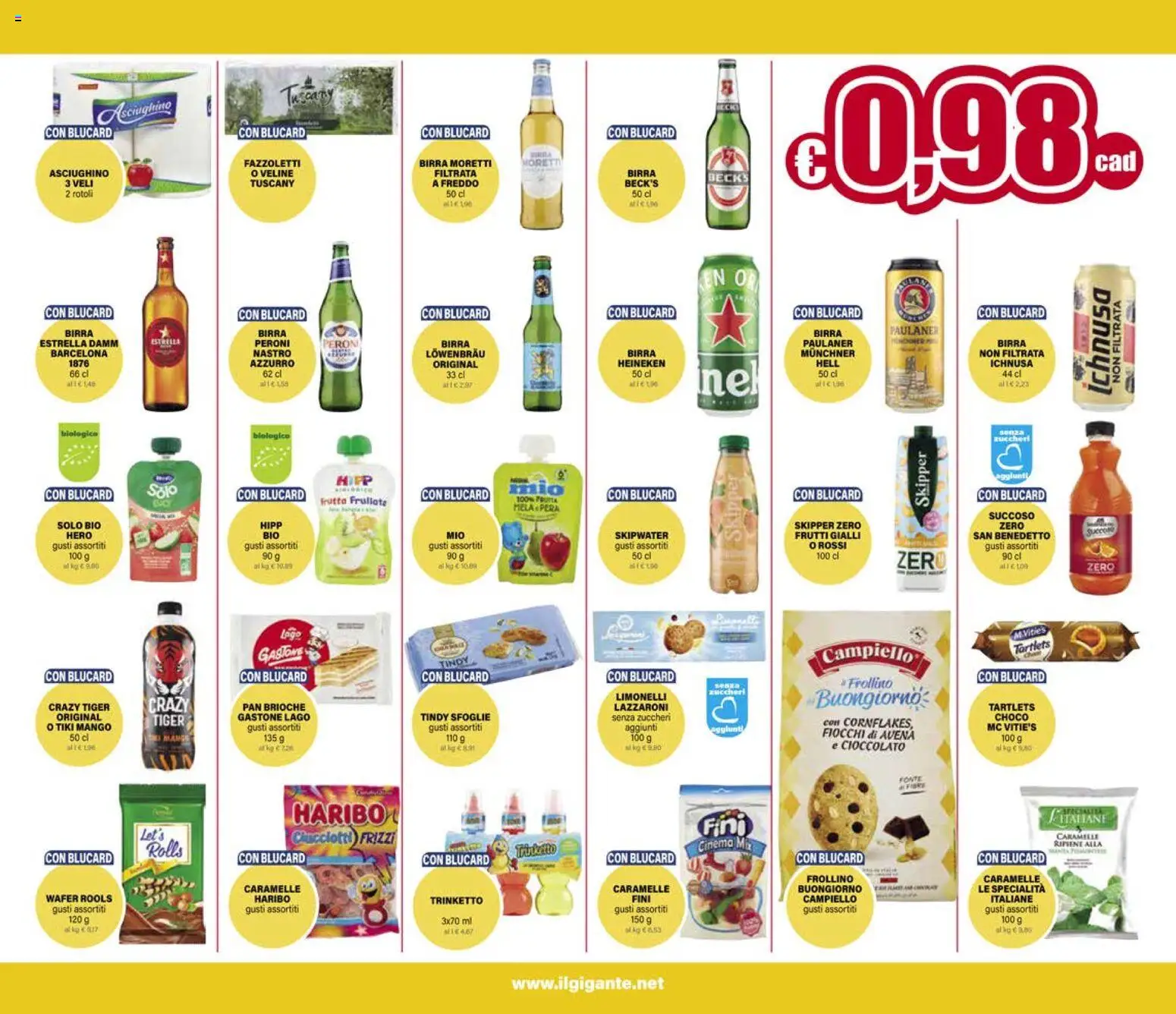 Volantino Il Gigante del 02.01.2026 | Pagina: 17 | Prodotti: Birra, Caramelle, Mango, Heineken