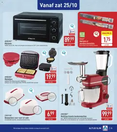 Aldi folder week 43 - Voorbeeld van een folder van Aldi, geldig van 20.10.2025 | Pagina: 25 | Producten: Wafels, Cake, Blender, Kom