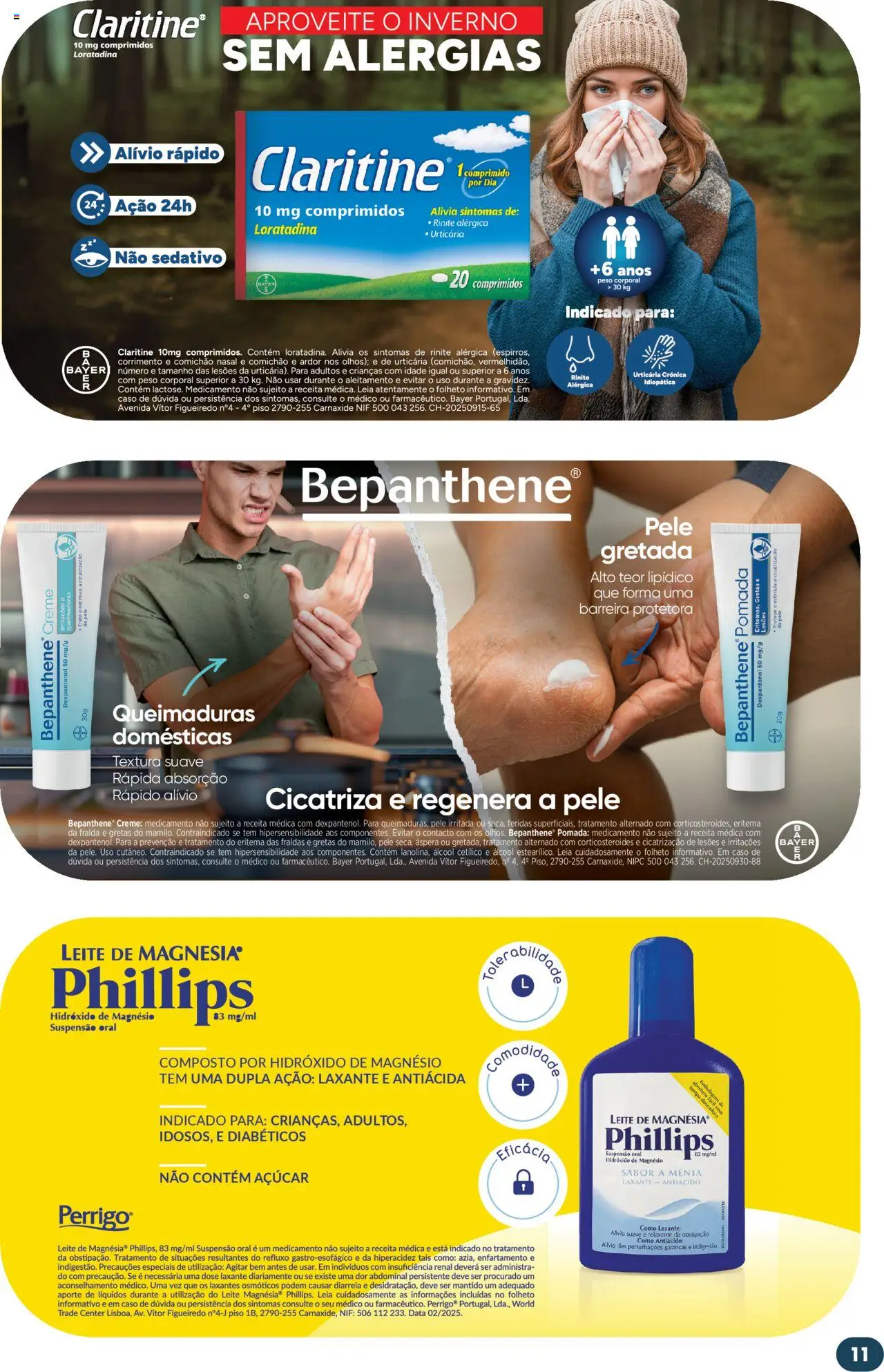 Pingo Doce - Bem Estar Outono Lojas │ válido de 14.10.2025 | Página: 11 | Produtos: Suspensão, Pomada, Leite, Açúcar