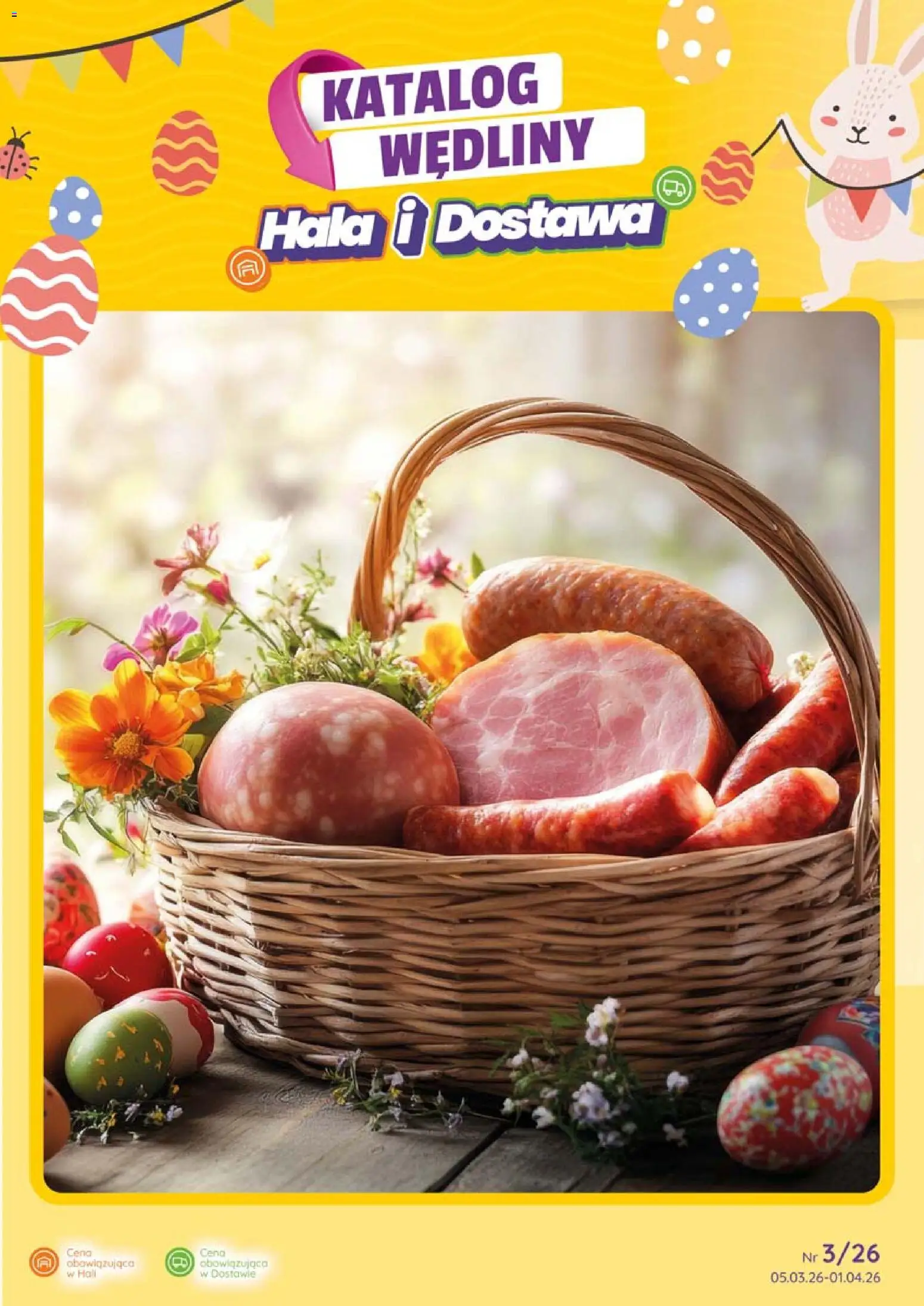 Eurocash gazetka - Katalog Wędlin od 05.03.2026 | Strona: 1 | Produkty: Wędliny