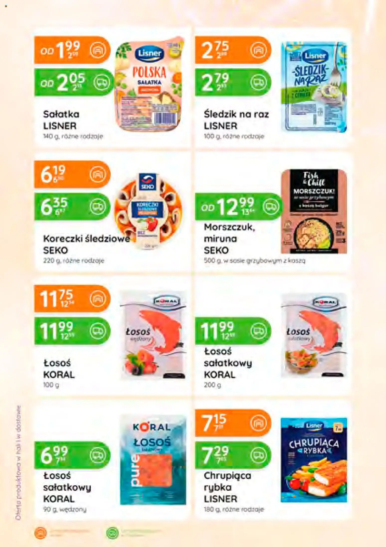 Eurocash Gazetka od 08.01.2026 | Strona: 14 | Produkty: Kasza, Miruna, Łosoś, Sałatka