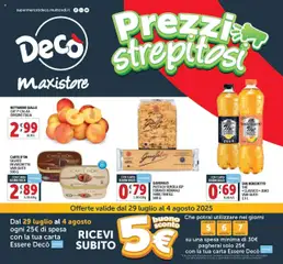 Anteprima del volantino Decò MaxiStore - Casamassima catalogo valido a partire dal 29.07.2025