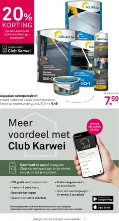 KARWEI - Folder - Voorbeeld van een folder van KARWEI, geldig van 26.01.2026 | Pagina: 40 | Producten: Kaart, Festék