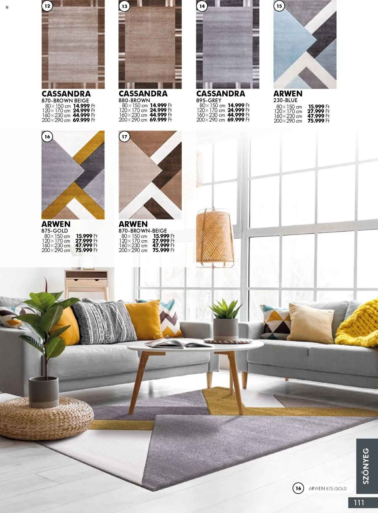 Diego akciós ujság - amely érvényes a következő dátumtól: 02.10.2025 | Oldal: 111 | Termékek: Szőnyeg