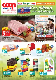 COOP Jednota leták platný od 24.04.2026