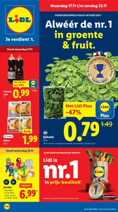 Lidl - Folder week 47 - Voorbeeld van een folder van Lidl, geldig van 17.11.2025
