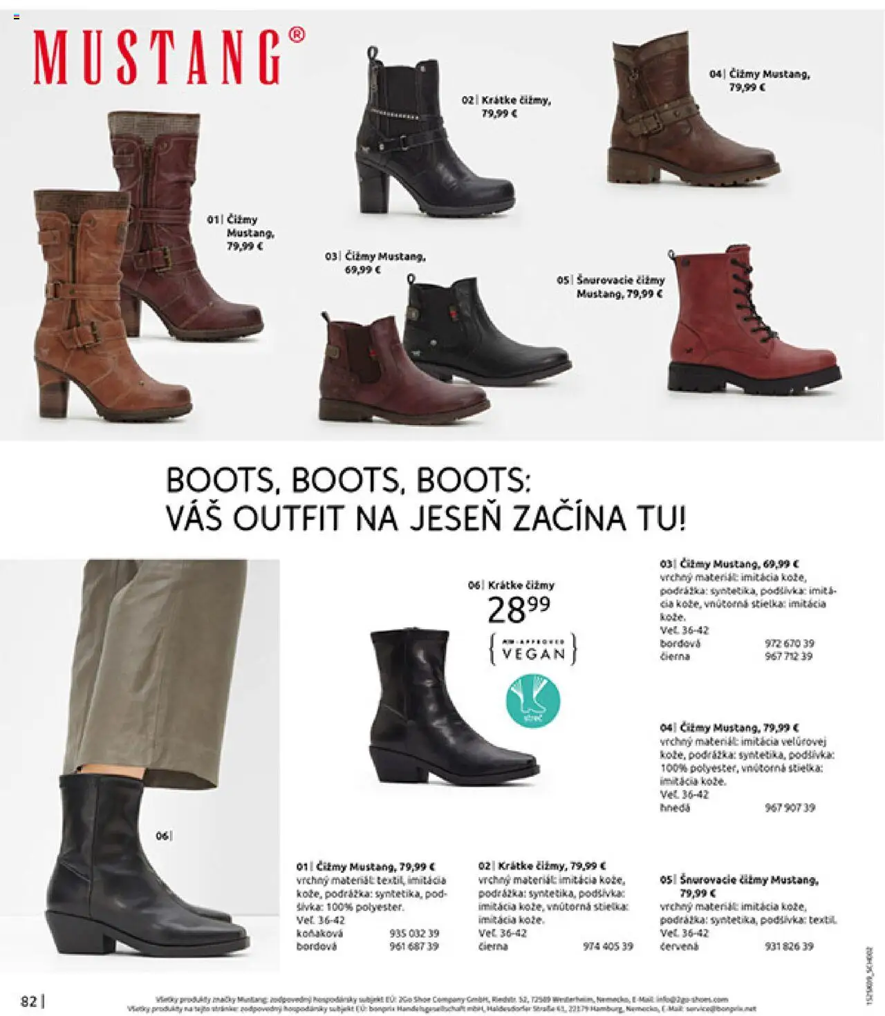 Nové Bonprix akcie – leták je platný od 23.09.2025 | Strana: 84 | Produkty: Čižmy