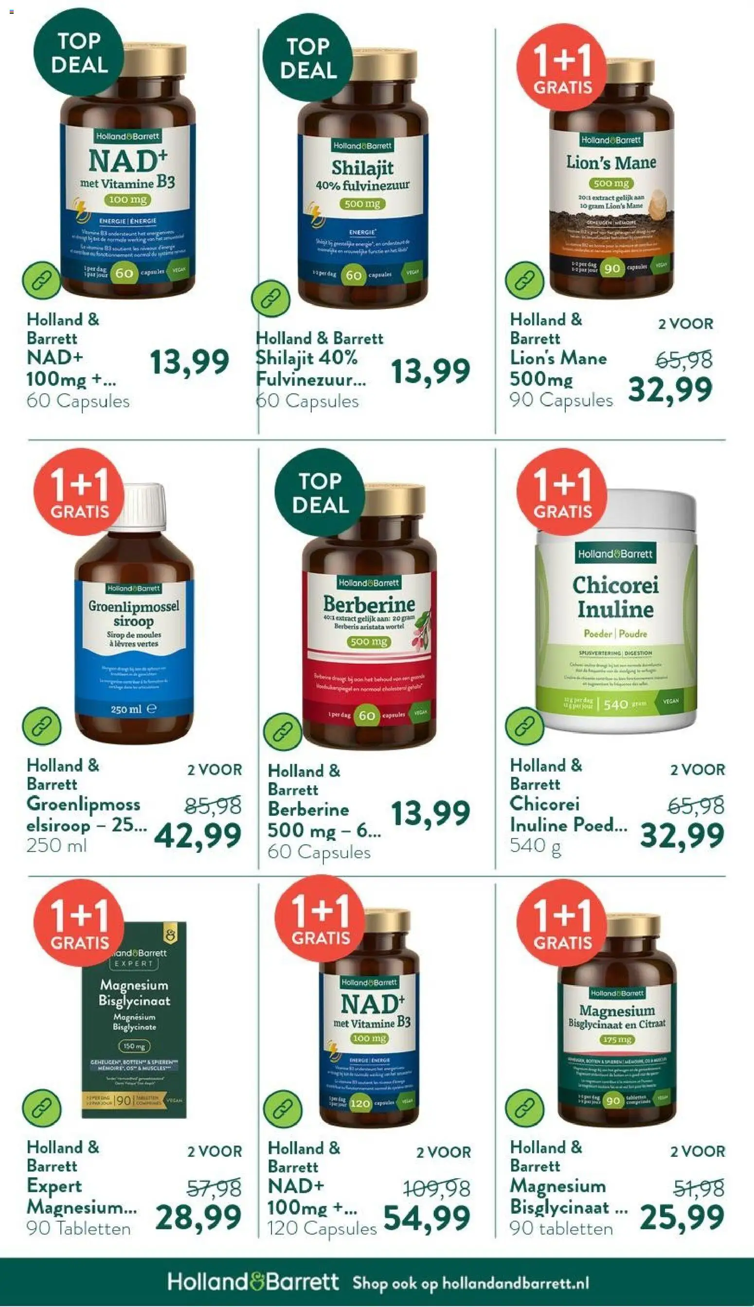 {H1} | Pagina: 19 | Producten: Poeder