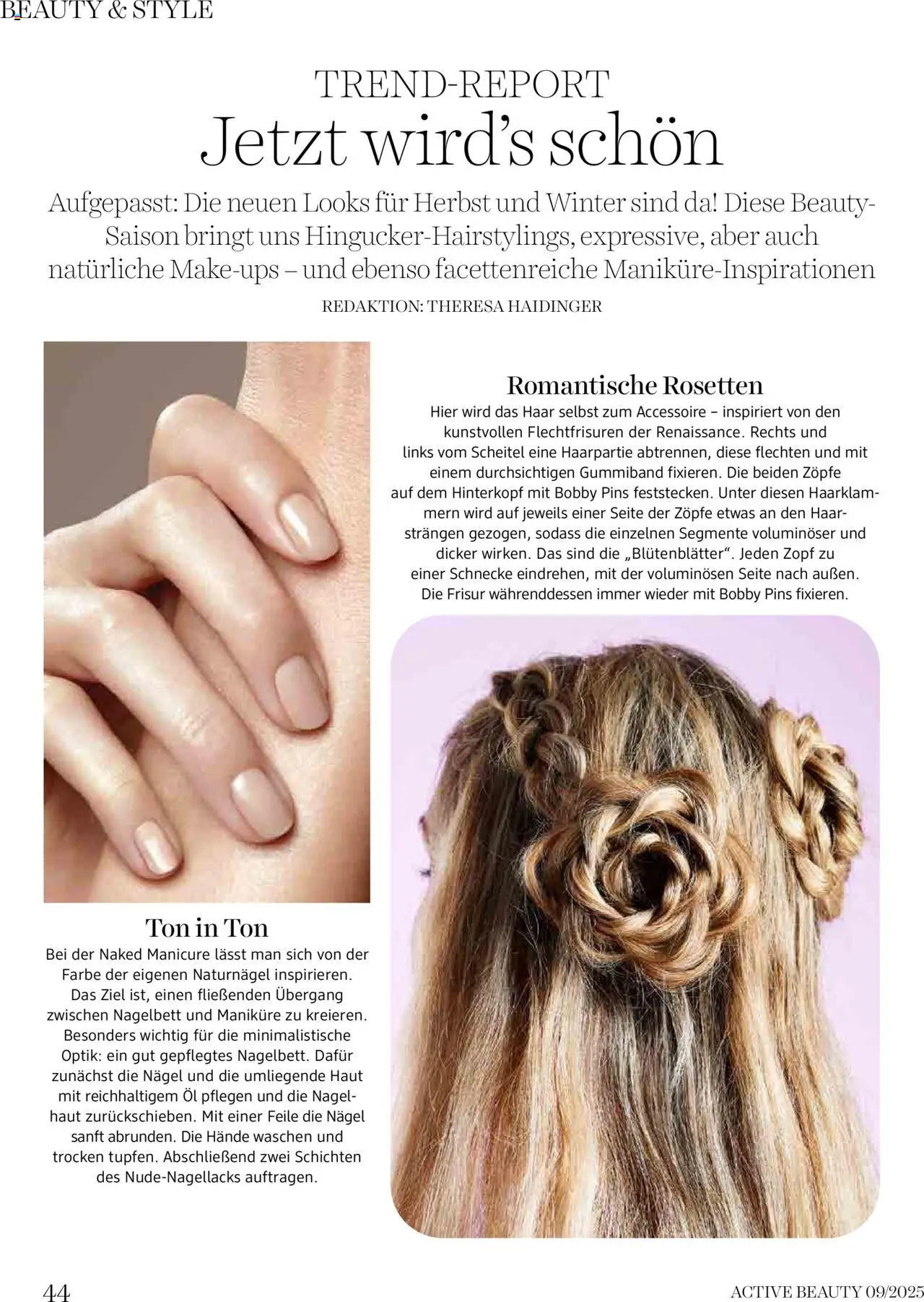 dm drogerie markt Active Beauty Magazin 09/2025 gültig ab 10.09.2025 | Seite: 44 | Produkte: Öl