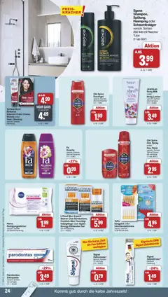 Famila Nordwest Prospekt 	 ab 12.01.2026 gültig | Seite: 24 | Produkte: Energy, Shampoo, Zahnpasta, Body Milk