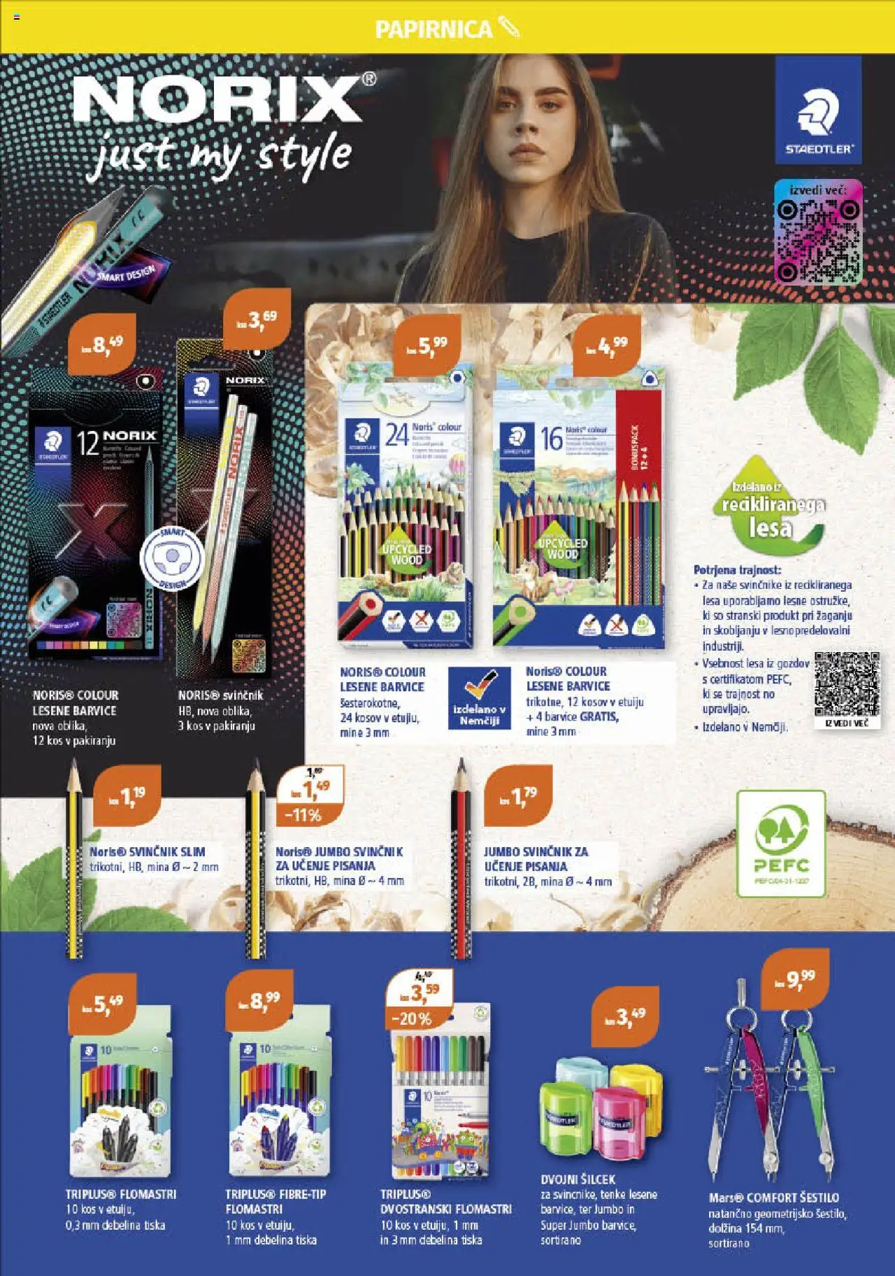 Müller katalog │ velja od 11.08.2025 | Stran: 5 | Izdelki: Barvice, Silcek, Kos, Svinčnik