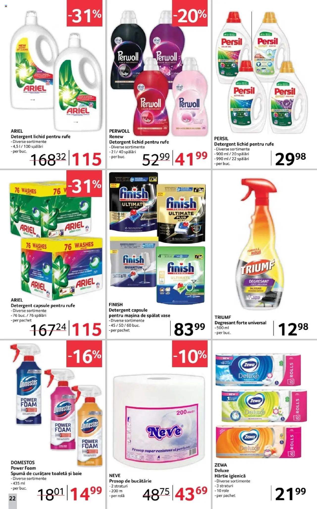 Noul catalog Selgros – valabil de la 03.10.2025 | Pagină: 22 | Produse: Pomelo, Mașină De Spălat, Bucătărie, Detergent