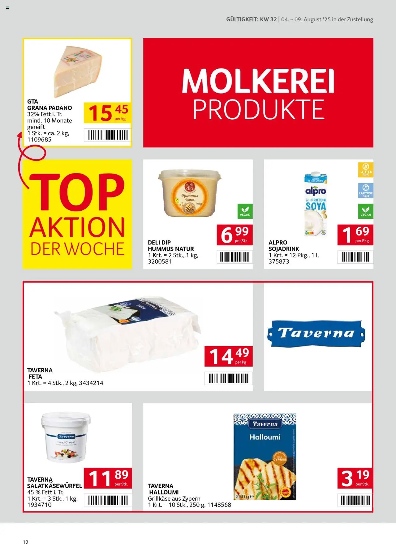 Transgourmet Zustellaktion gültig ab 03.08.2025 | Seite: 12