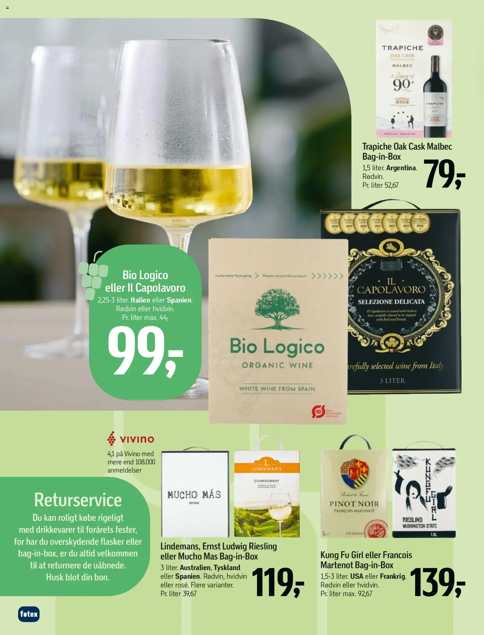 Føtex tilbudsavis – gyldig fra 27.02.2026 | Side: 44 | Produkter: Vin