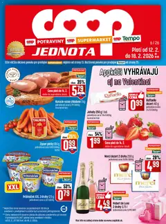 COOP Jednota leták platný od 12.02.2026