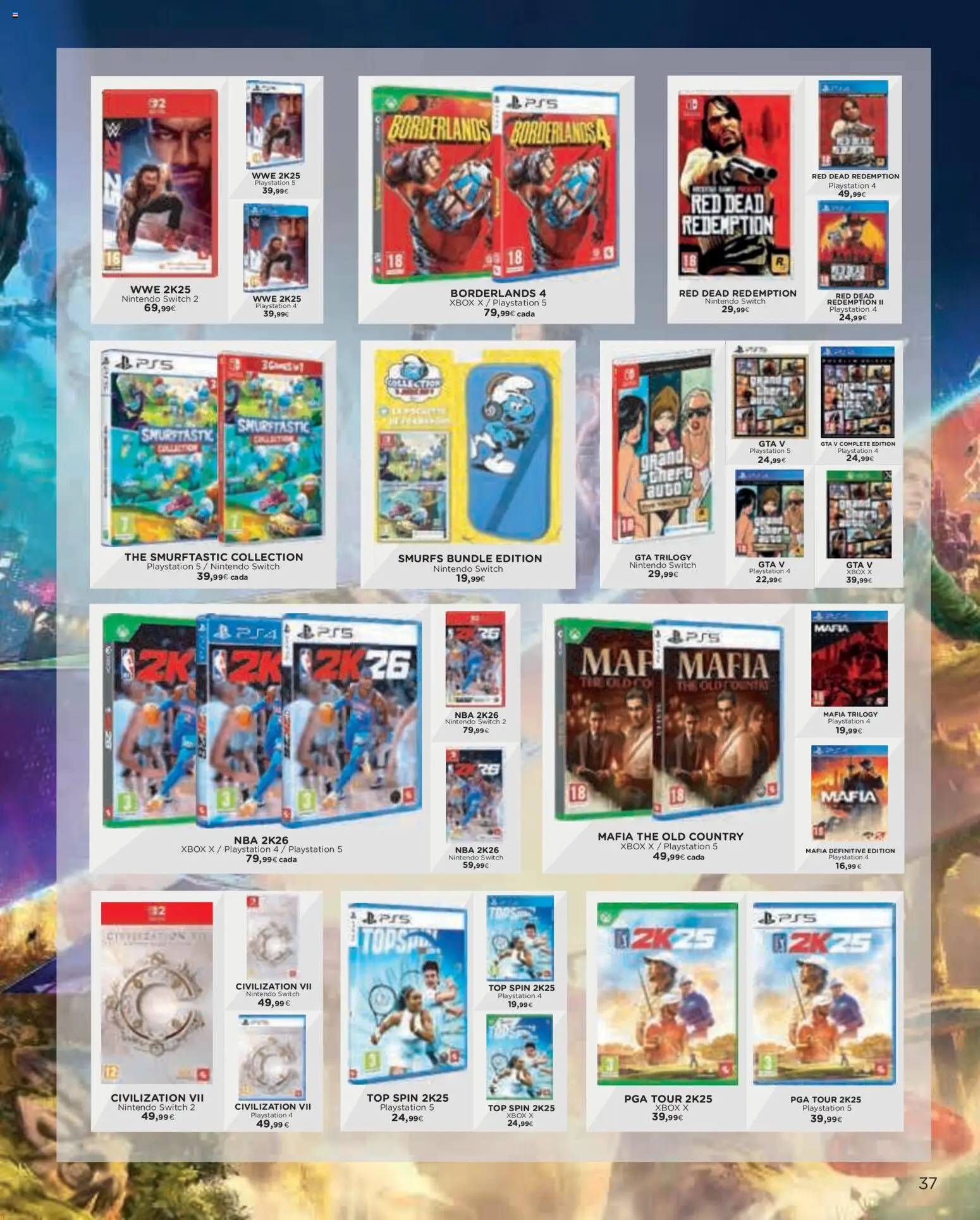 El Corte Ingles folheto │ válido de 11.11.2025 | Página: 299 | Produtos: Playstation, Xbox, Top