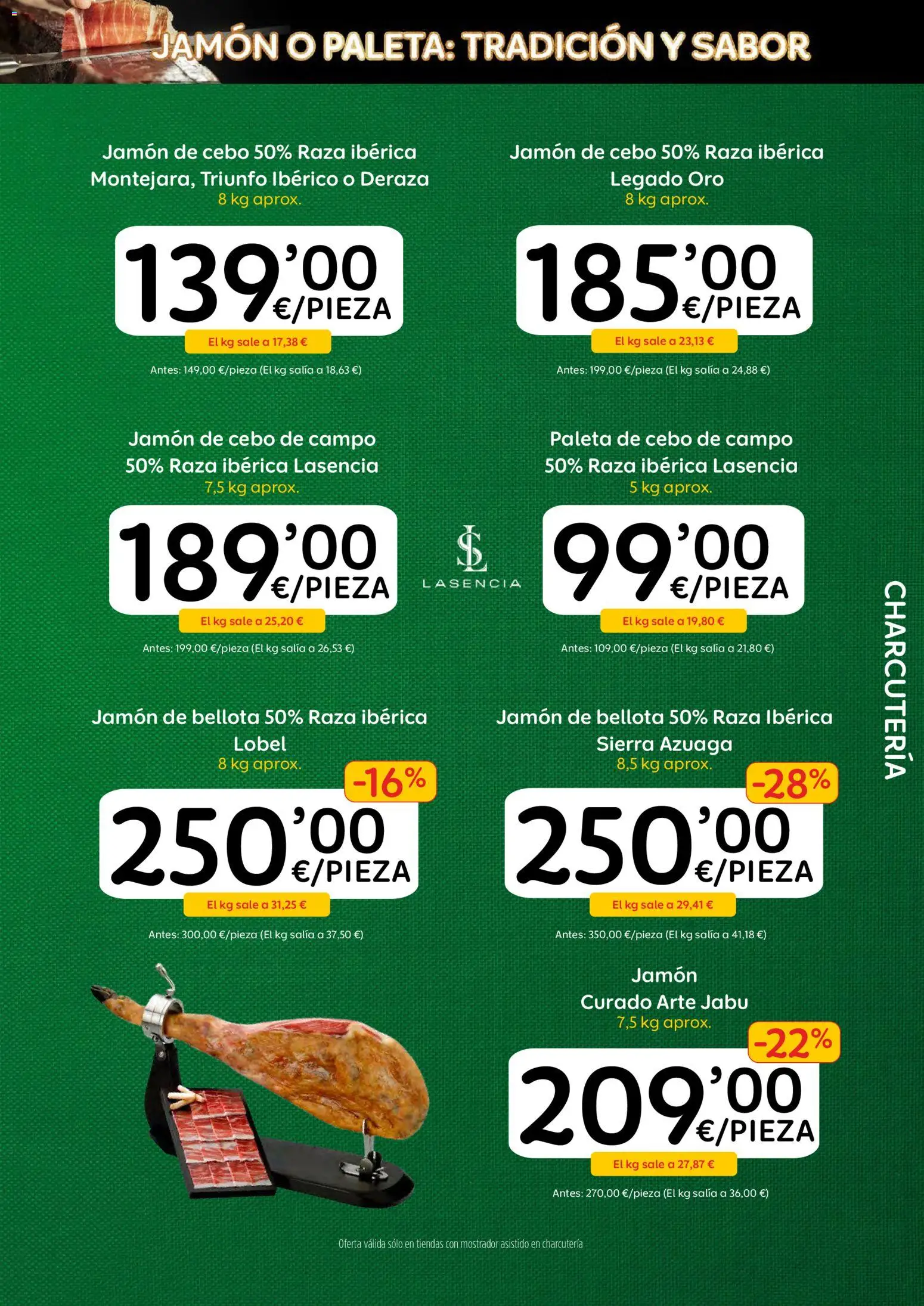 AhorraMas folleto │ válido desde el 26.12.2025 | Página: 9 | Productos: Jamón