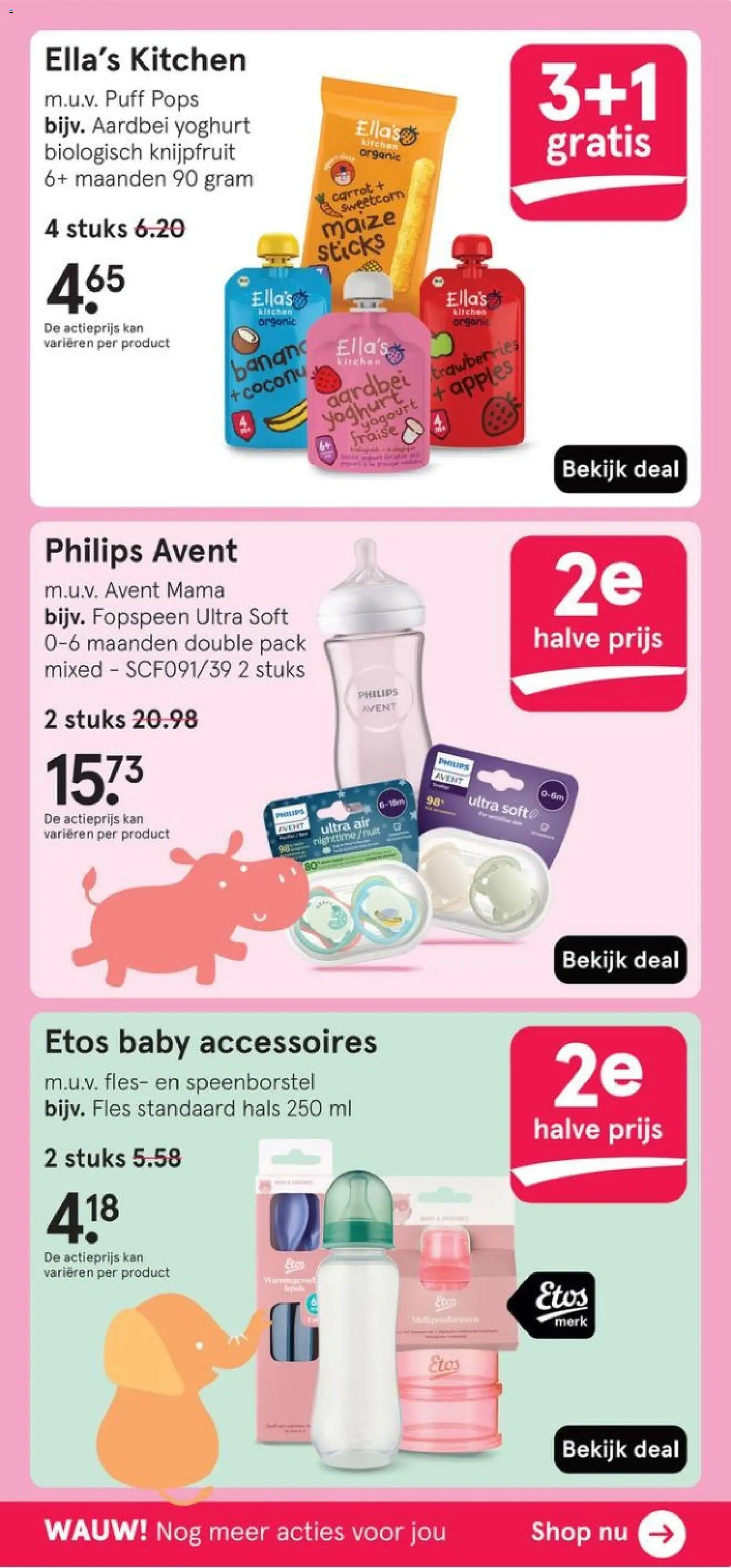 {H1} | Pagina: 45 | Producten: Yoghurt, Kan, Fles, Aardbei