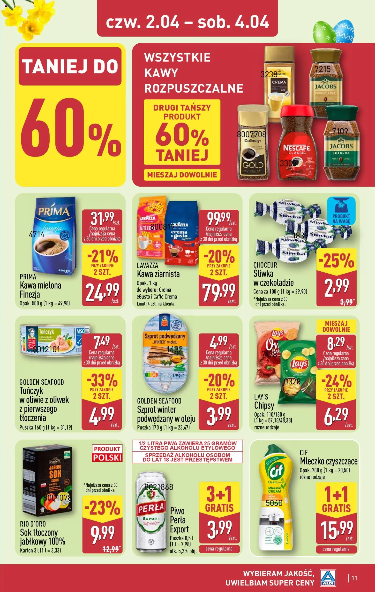 Aldi gazetka - Oferta weekendowa od 02.04.2026 | Strona: 11