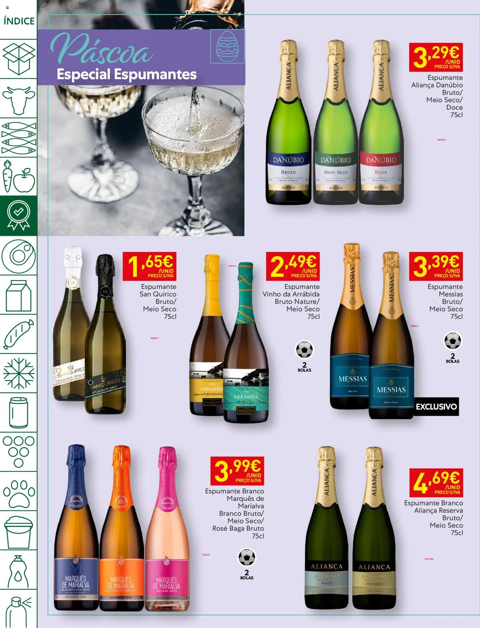 Recheio folheto │ válido de 17.03.2026 | Página: 32 | Produtos: Espumante, Aliança, Vinho